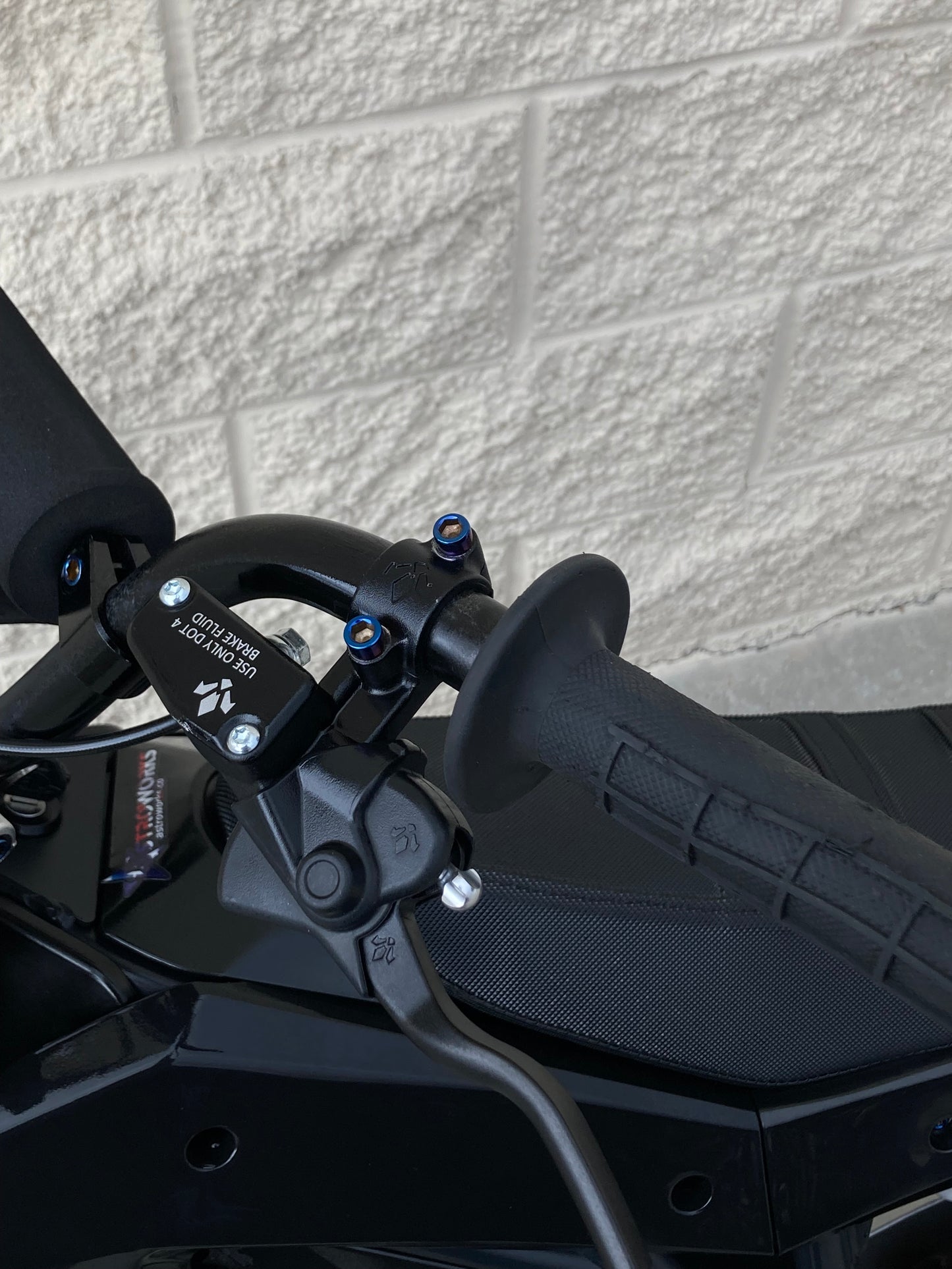 Formula brake mount titanium